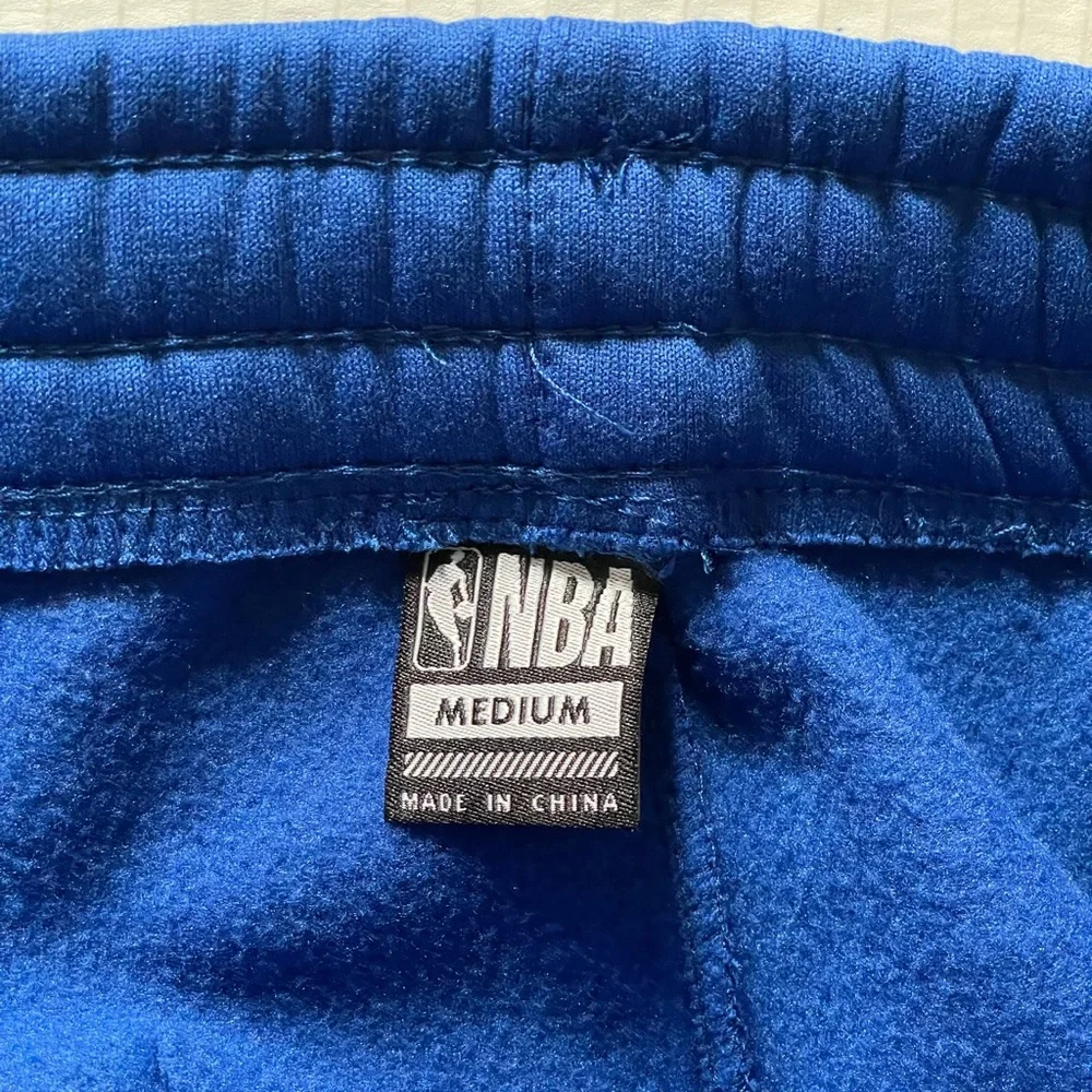 NBA Men's Jogger Basketball Pant Comfort Fit Sweatpants, Blue Size Medium - Picture 8 of 10